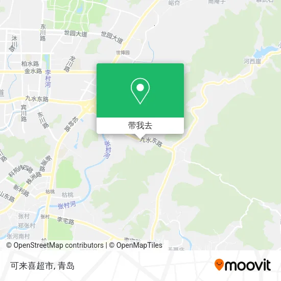 可来喜超市地图