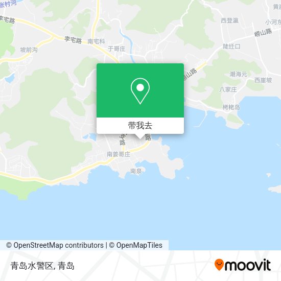 青岛水警区地图