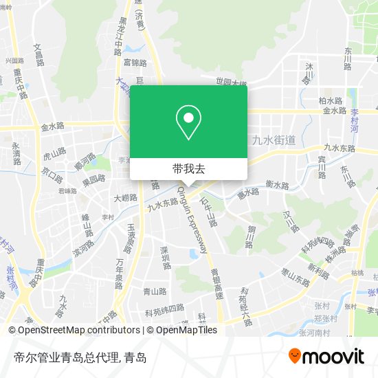 帝尔管业青岛总代理地图