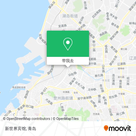 新世界宾馆地图