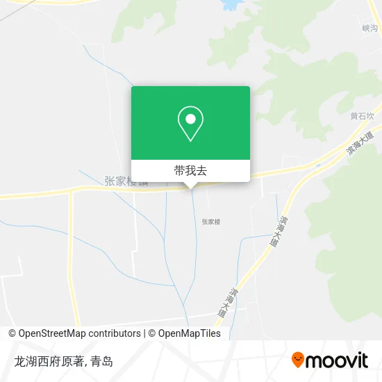 龙湖西府原著地图