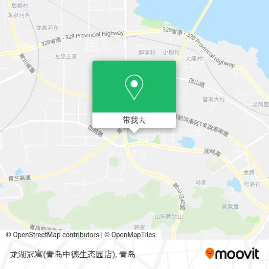 龙湖冠寓(青岛中德生态园店)地图