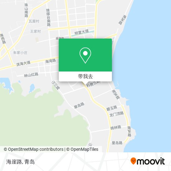 海崖路地图