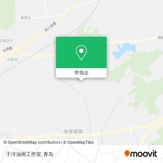 子沣油画工作室地图