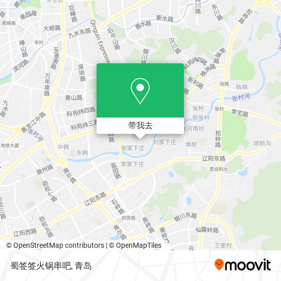 蜀签签火锅串吧地图