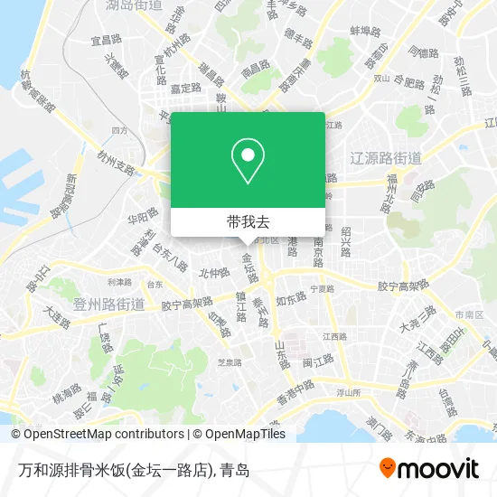 万和源排骨米饭(金坛一路店)地图