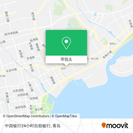 中国银行24小时自助银行地图