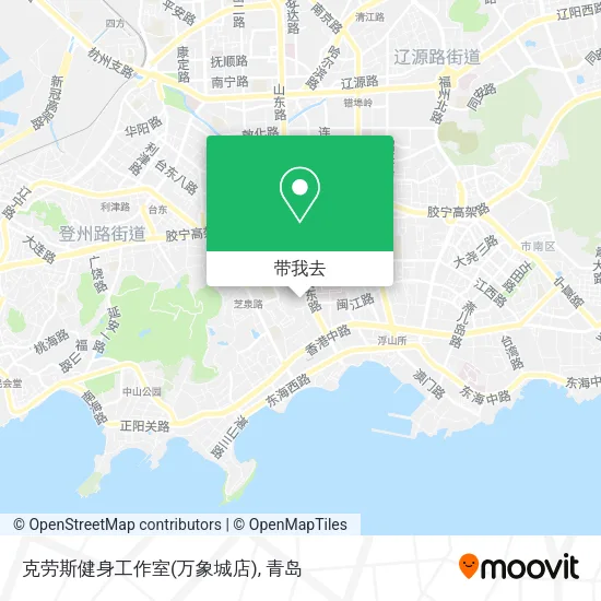 克劳斯健身工作室(万象城店)地图
