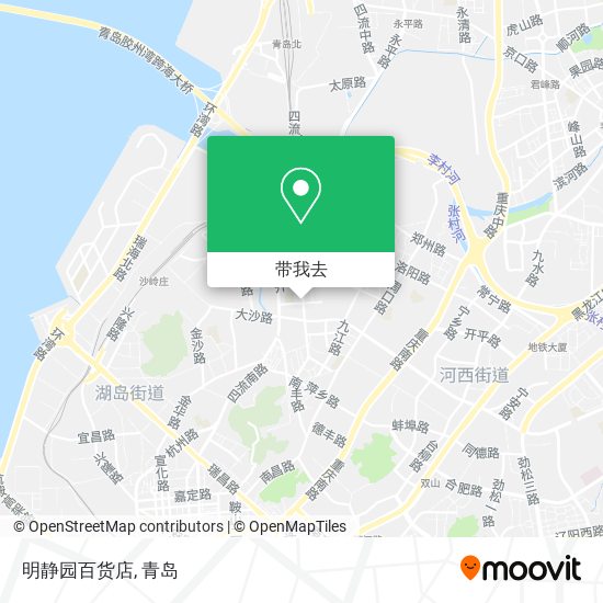 明静园百货店地图