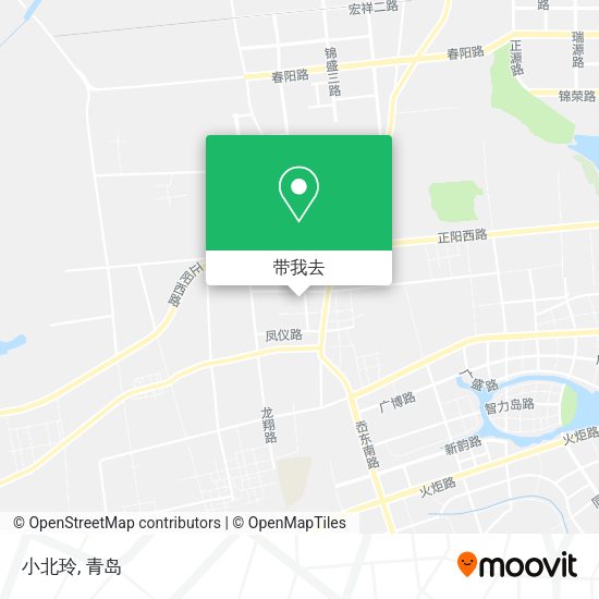 小北玲地图