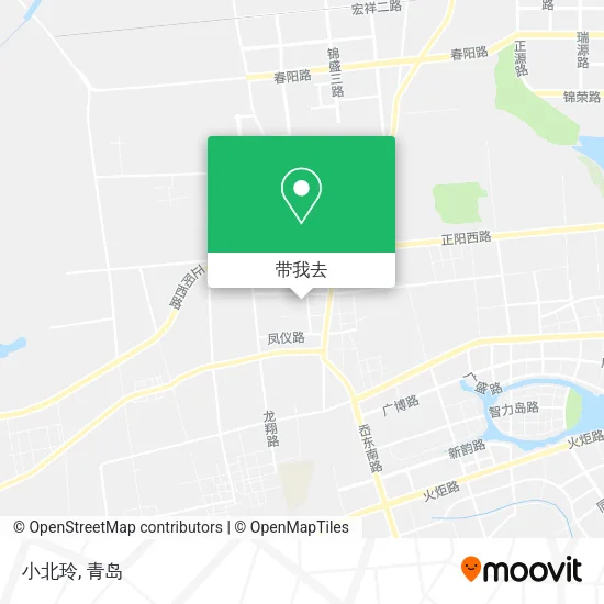 小北玲地图