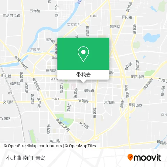 小北曲-南门地图