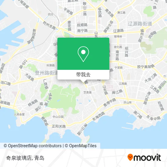 奇泉玻璃店地图