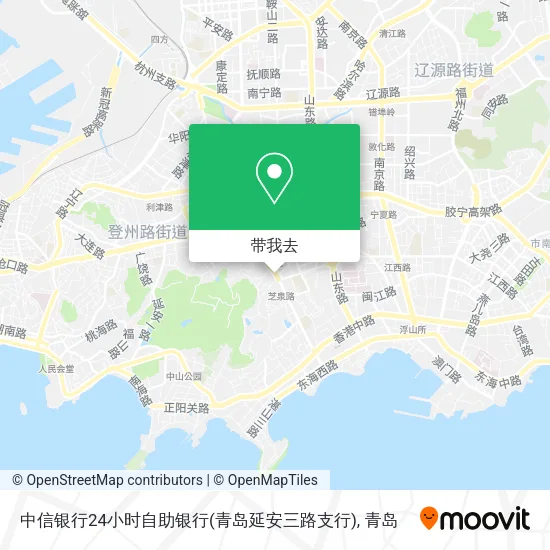 中信银行24小时自助银行(青岛延安三路支行)地图
