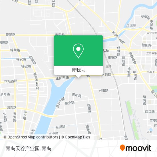 青岛天谷产业园地图