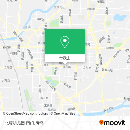 北疃幼儿园-南门地图