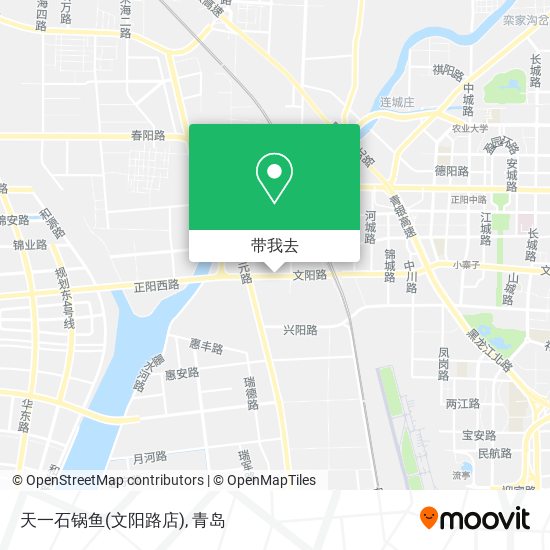 天一石锅鱼(文阳路店)地图
