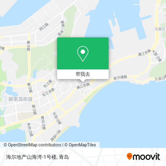 海尔地产山海湾-1号楼地图