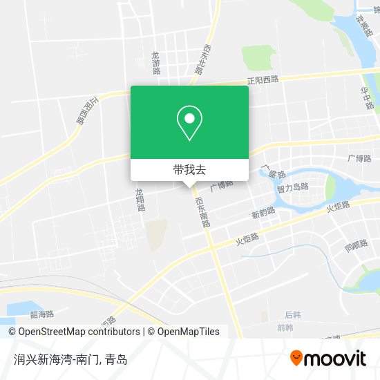 润兴新海湾-南门地图