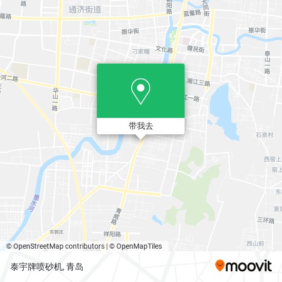 泰宇牌喷砂机地图