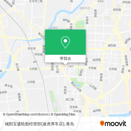 城阳宝盛轮胎经营部(途虎养车店)地图