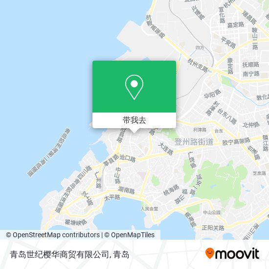 青岛世纪樱华商贸有限公司地图