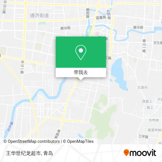 王华世纪龙超市地图