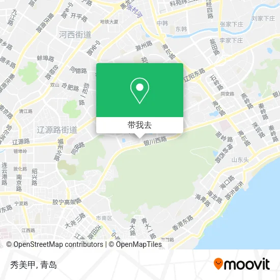 秀美甲地图