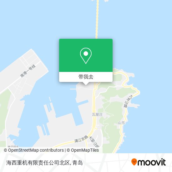 海西重机有限责任公司北区地图
