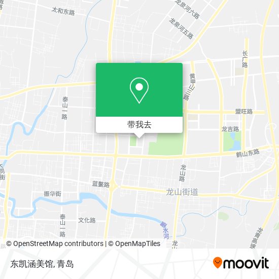 东凯涵美馆地图