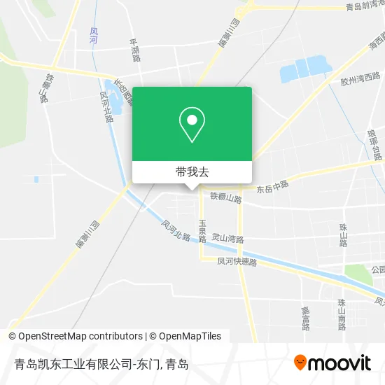 青岛凯东工业有限公司-东门地图
