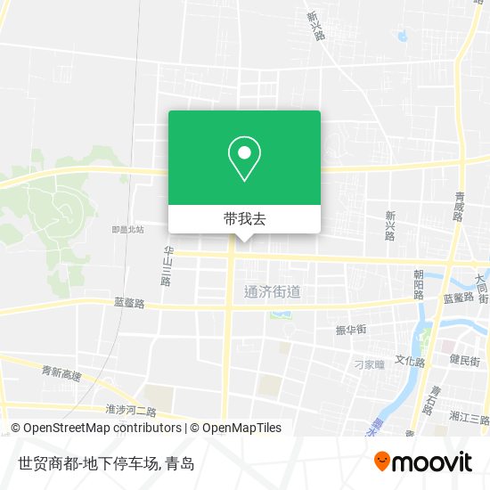 世贸商都-地下停车场地图