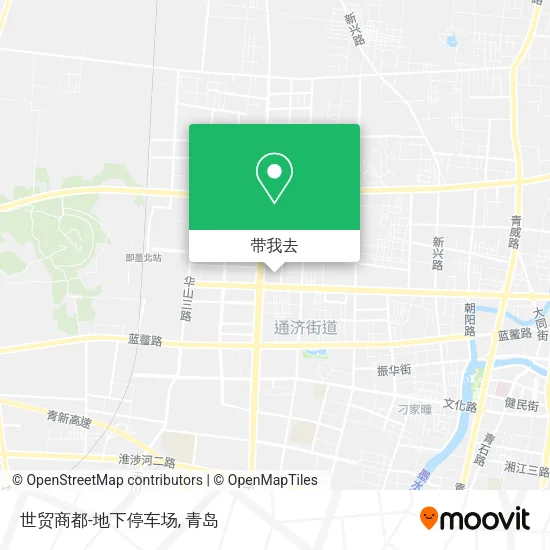 世贸商都-地下停车场地图