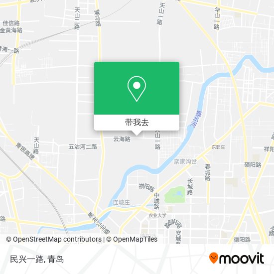 民兴一路地图