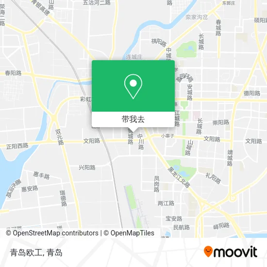 青岛欧工地图