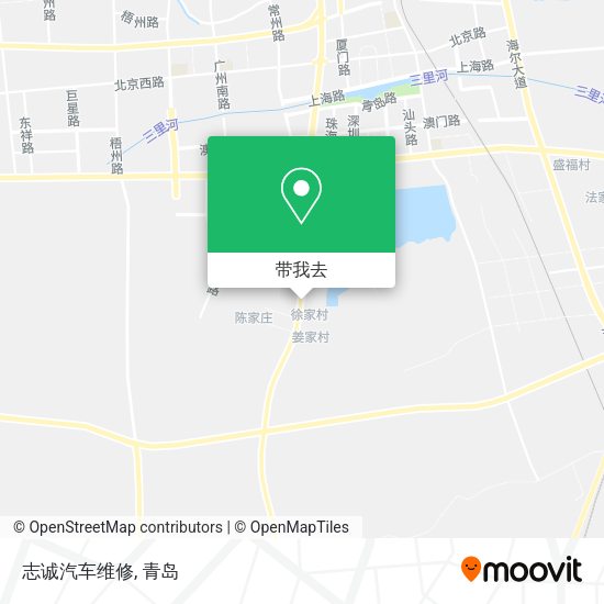 志诚汽车维修地图