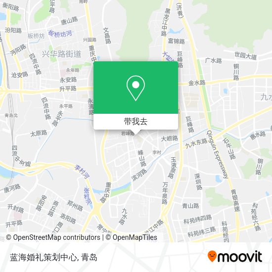 蓝海婚礼策划中心地图