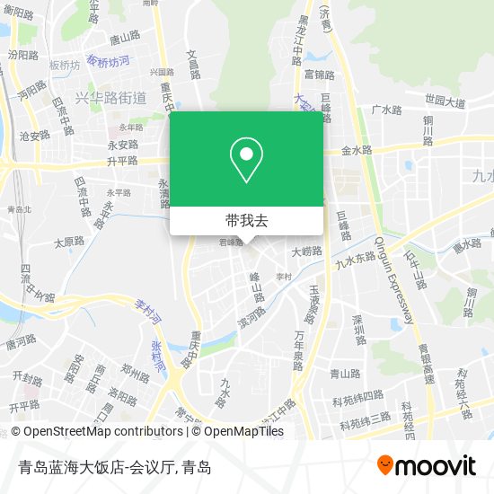 青岛蓝海大饭店-会议厅地图