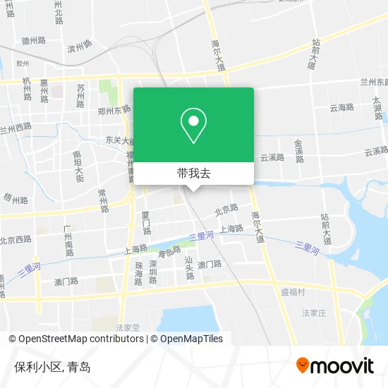 保利小区地图