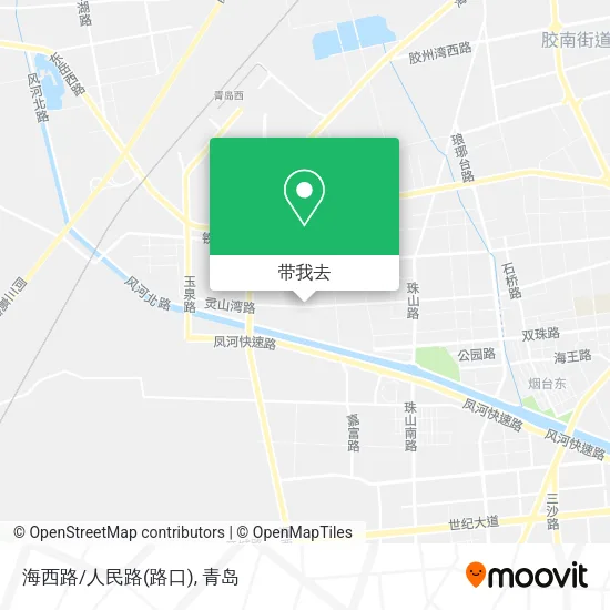 海西路/人民路(路口)地图