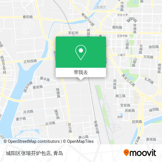 城阳区张瑞芬炉包店地图