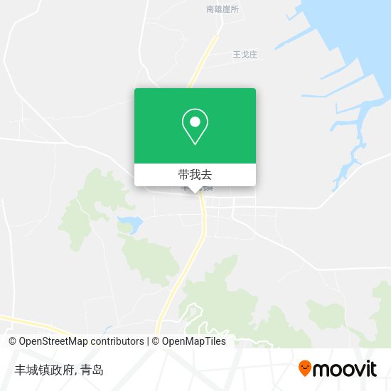 丰城镇政府地图