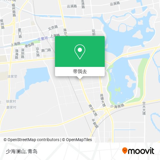 少海澜山地图