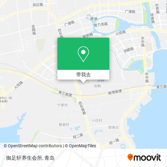 御足轩养生会所地图