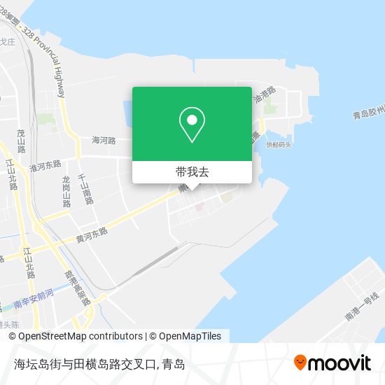 海坛岛街与田横岛路交叉口地图