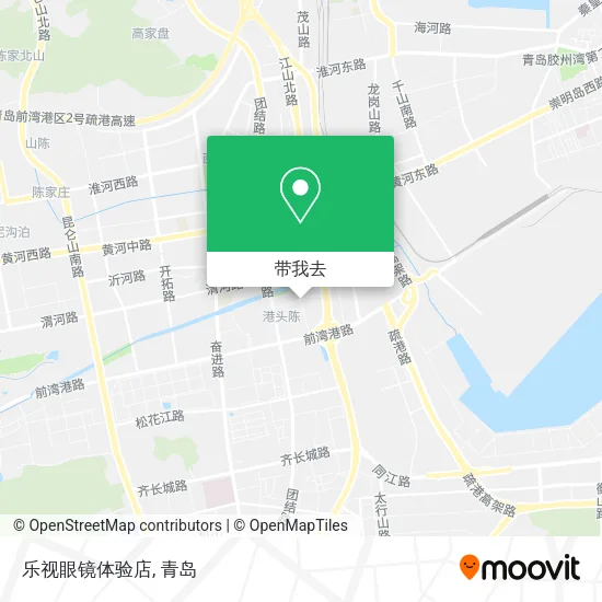 乐视眼镜体验店地图