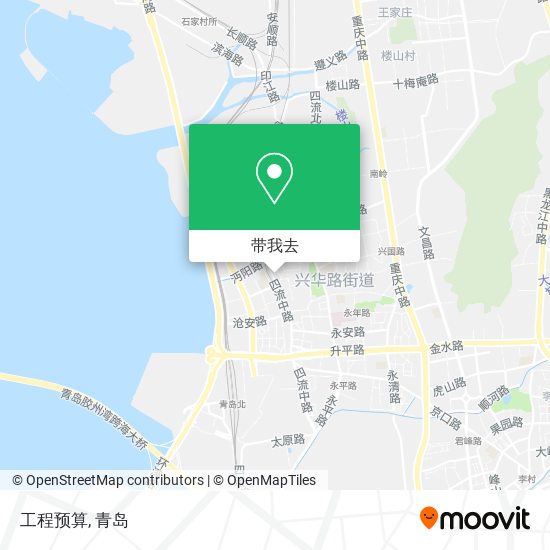 工程预算地图