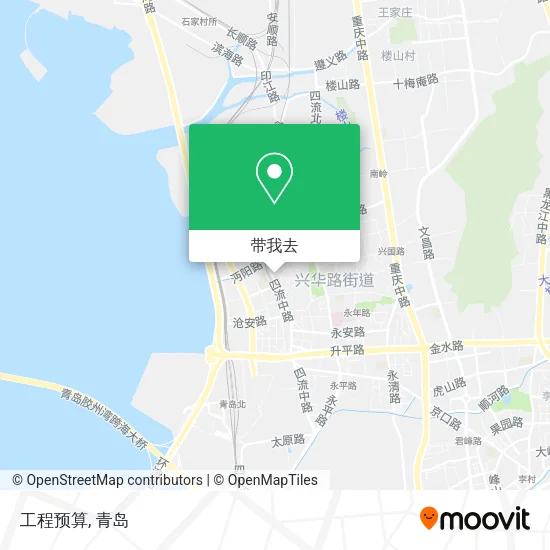 工程预算地图