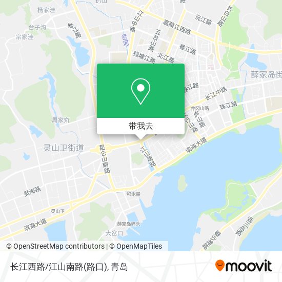 长江西路/江山南路(路口)地图