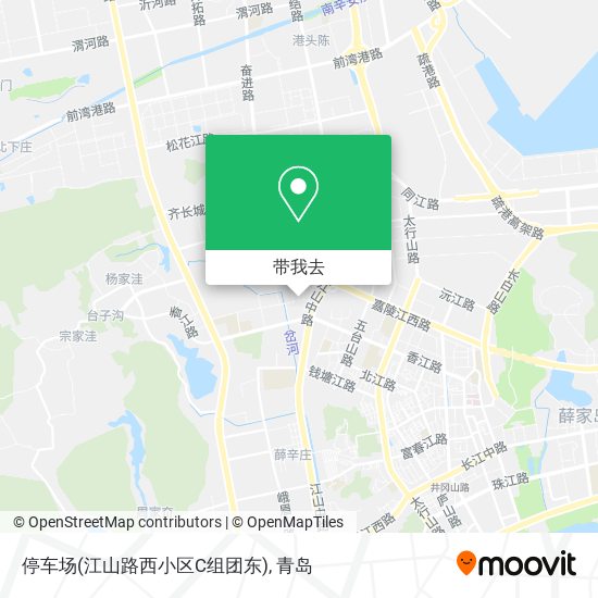 停车场(江山路西小区C组团东)地图
